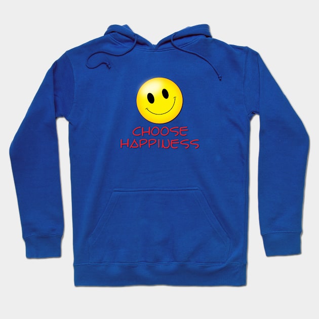 Choose Happiness Hoodie by Verl